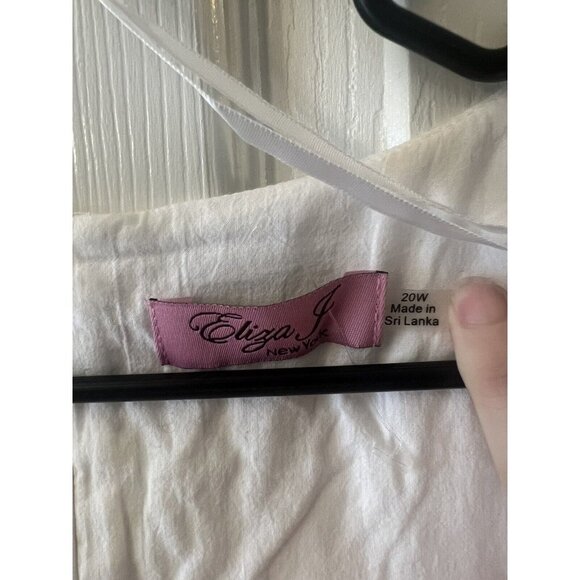 Eliza‎ J New York White Lace Dress Size 20 W - Picture 2 of 3